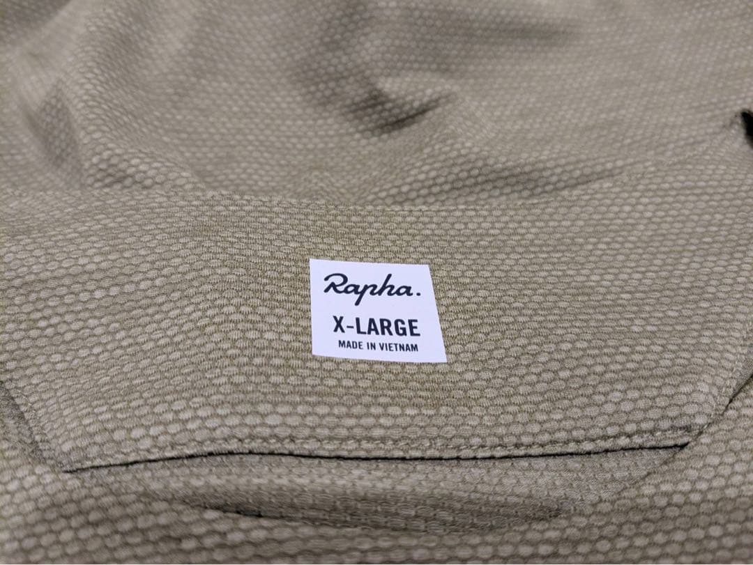 Rapha trail 3/4 sleeve jersey カーキXL