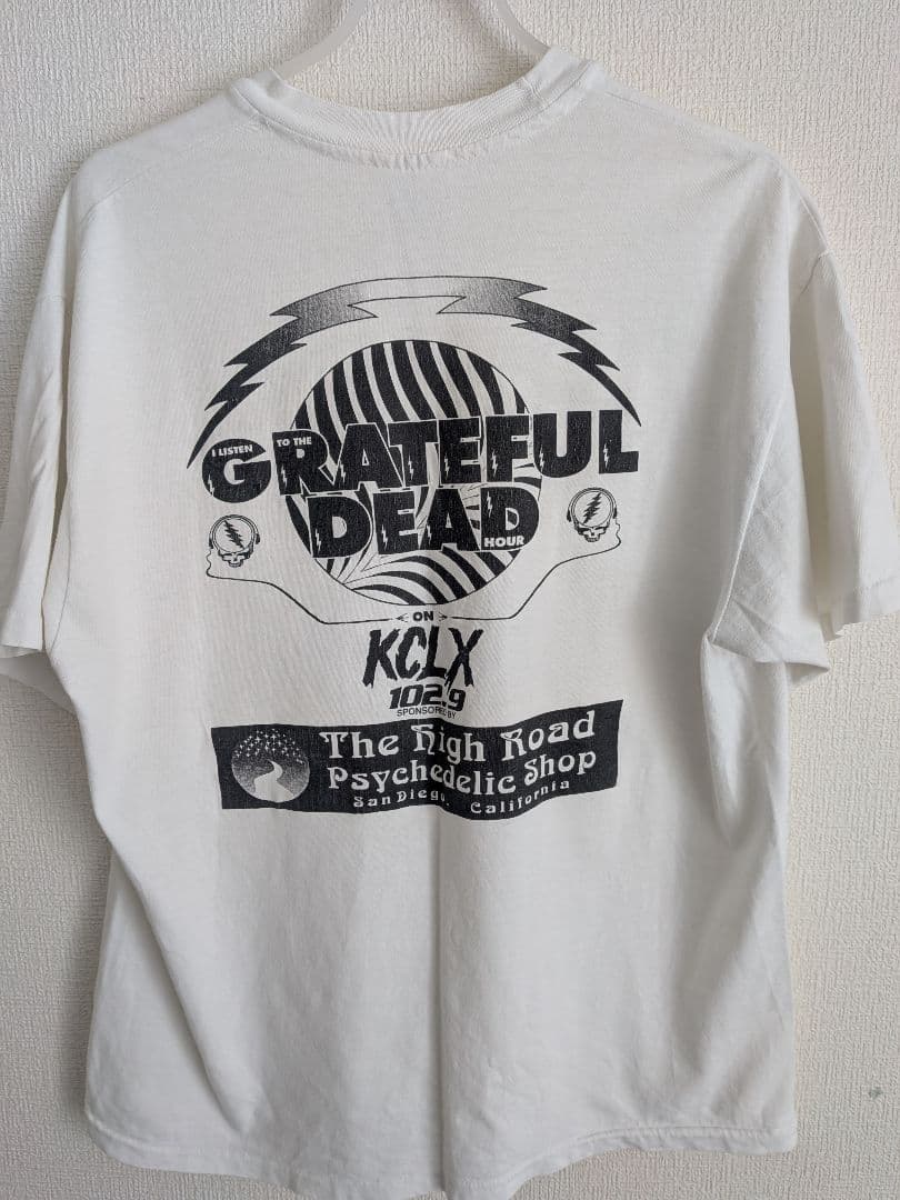 Grateful Dead TシャツHanes USA製 Lサイズ ホワイト