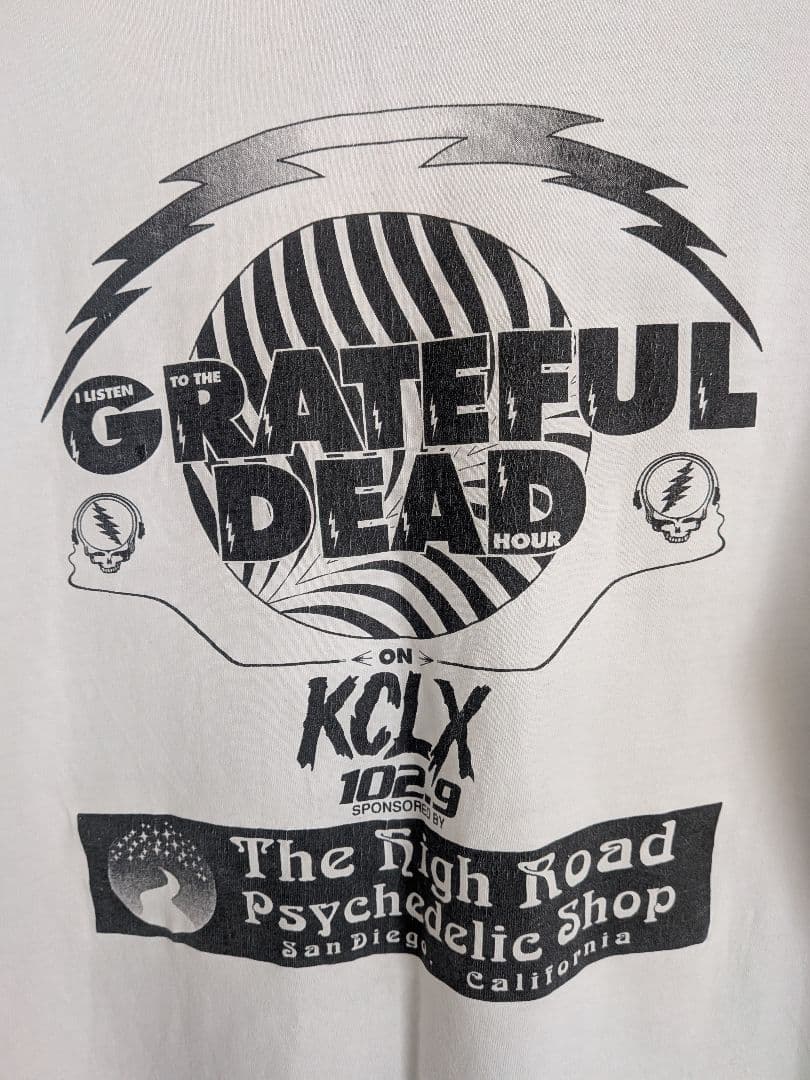 Grateful Dead TシャツHanes USA製 Lサイズ ホワイト