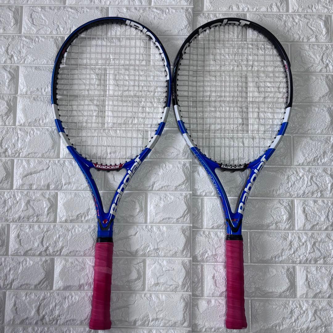 BabolaT PURE DRIVE バボラ 硬式テニスラケット ２本セット