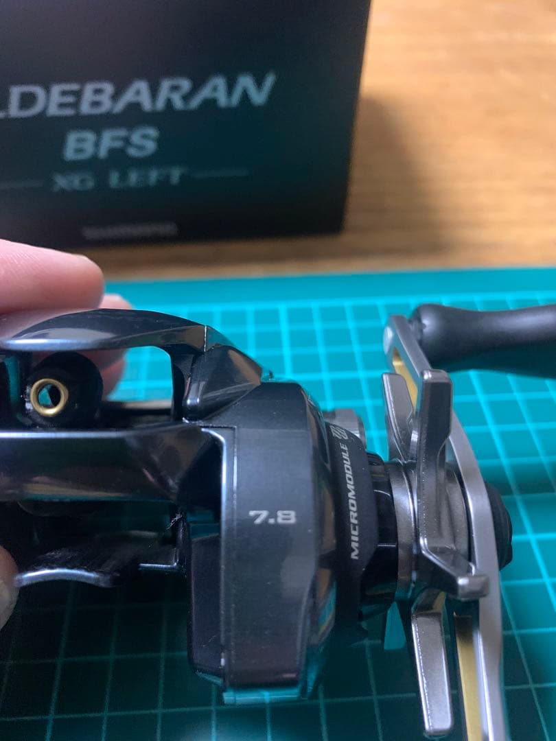 シマノ　22アルデバランBFS HG L KKRスプール付き