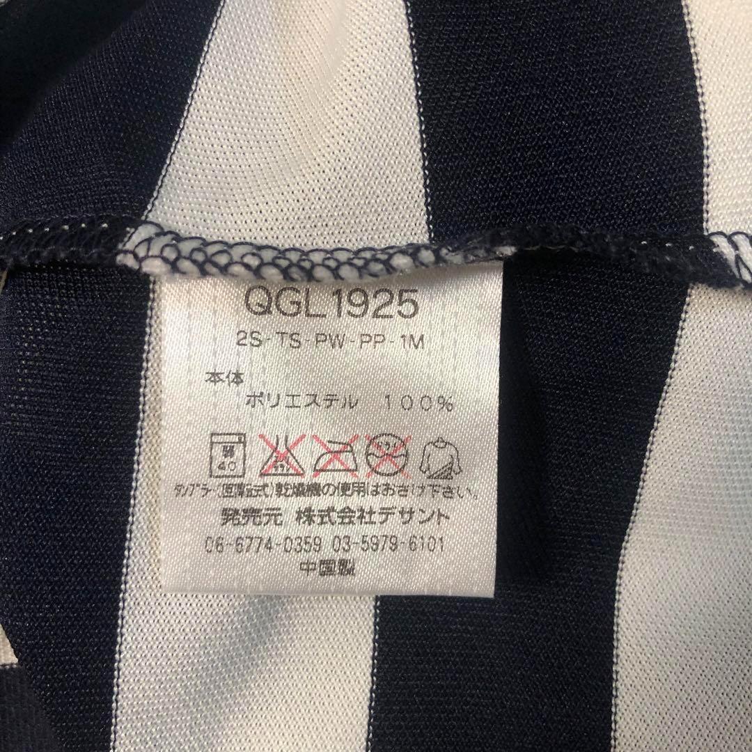 ルコックゴルフ ワンピース ネイビー ホワイト ボーダー Mサイズ
