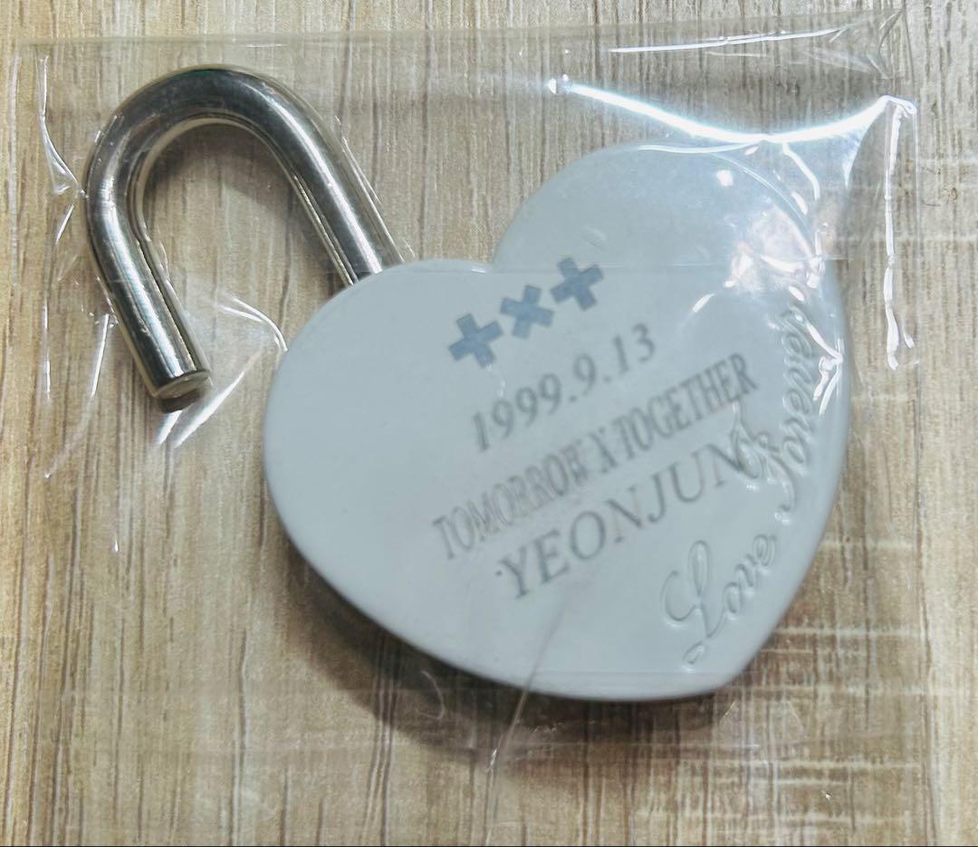 TXT 梅田スカイビル 空中庭園 限定 ハートロック ヨンジュン 刻印済 トゥバ