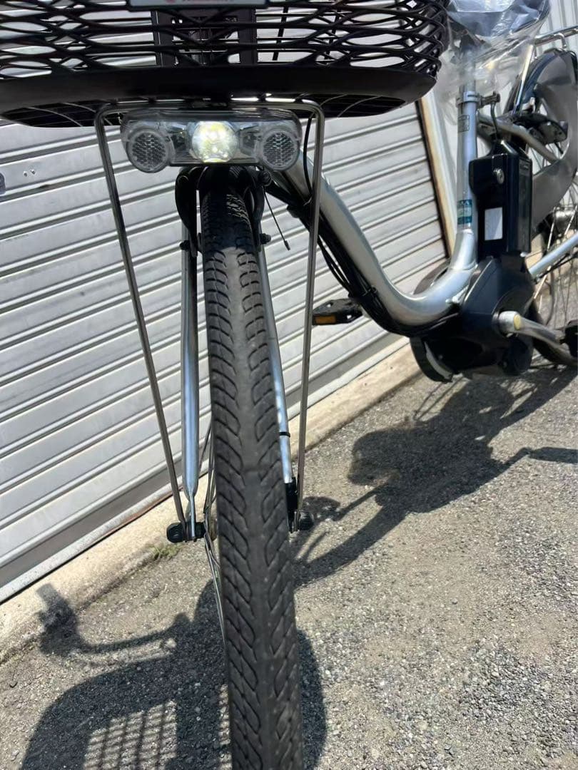 353 ヤマハPAS natura 26インチ電動自転車 8.7AH シルバー