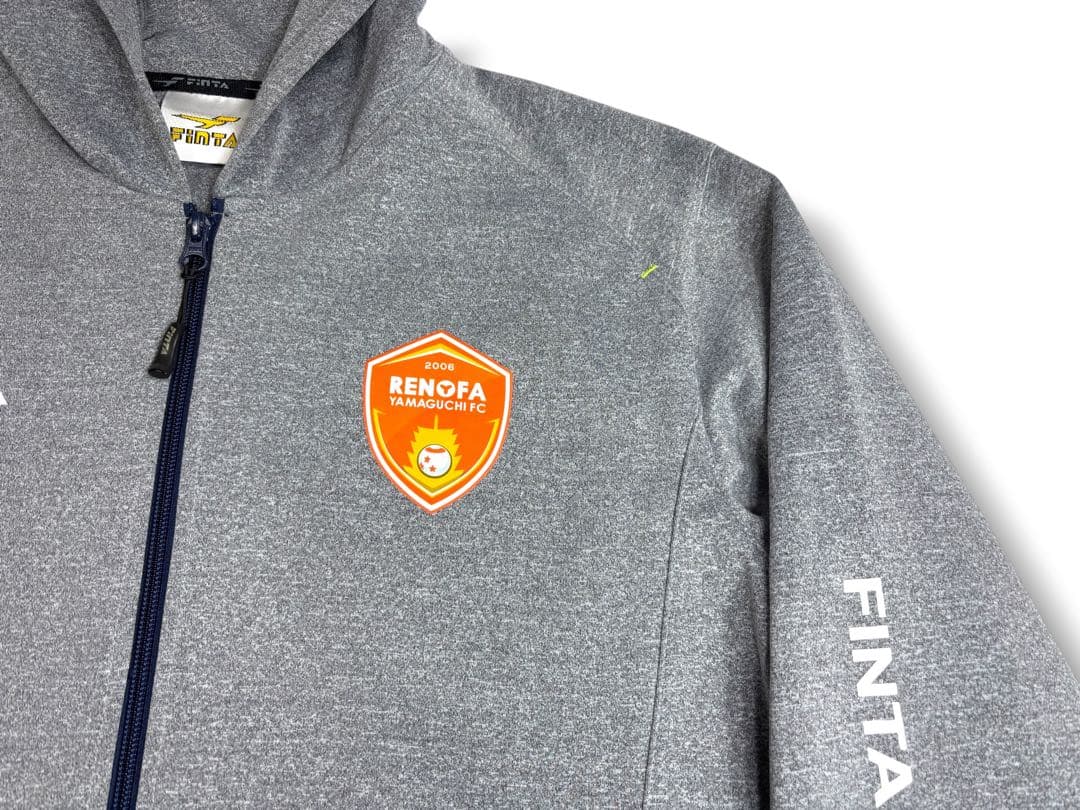 レノファ山口FC FINTA フルジップ パーカー 移動着 選手支給 Jリーグ