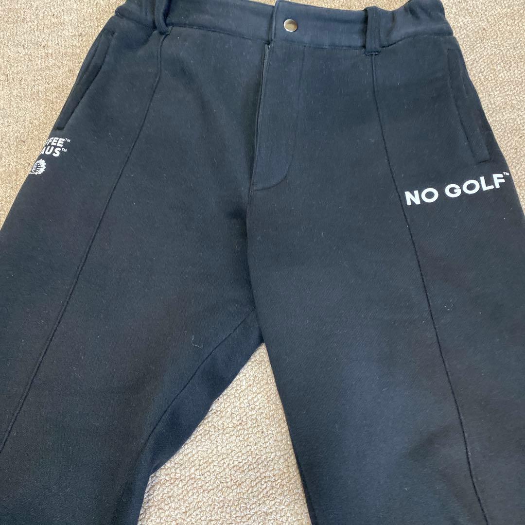 ⭐️CLUB HAUS × NO GOLF スウェットパンツ 黒M⭐️