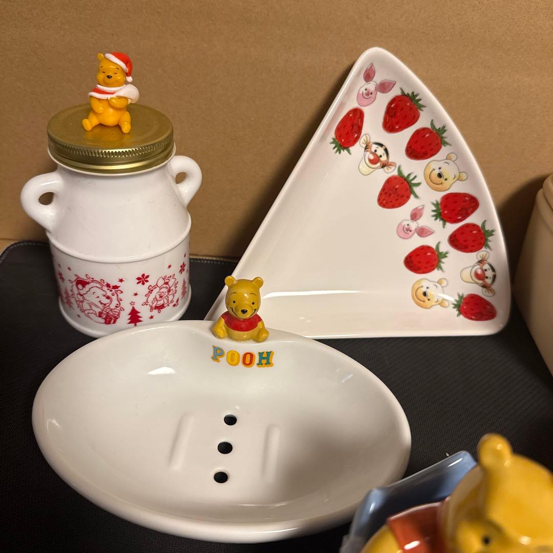 ディズニー　プーさん　マグカップ　小物入れ容器　陶器製　まとめ売り