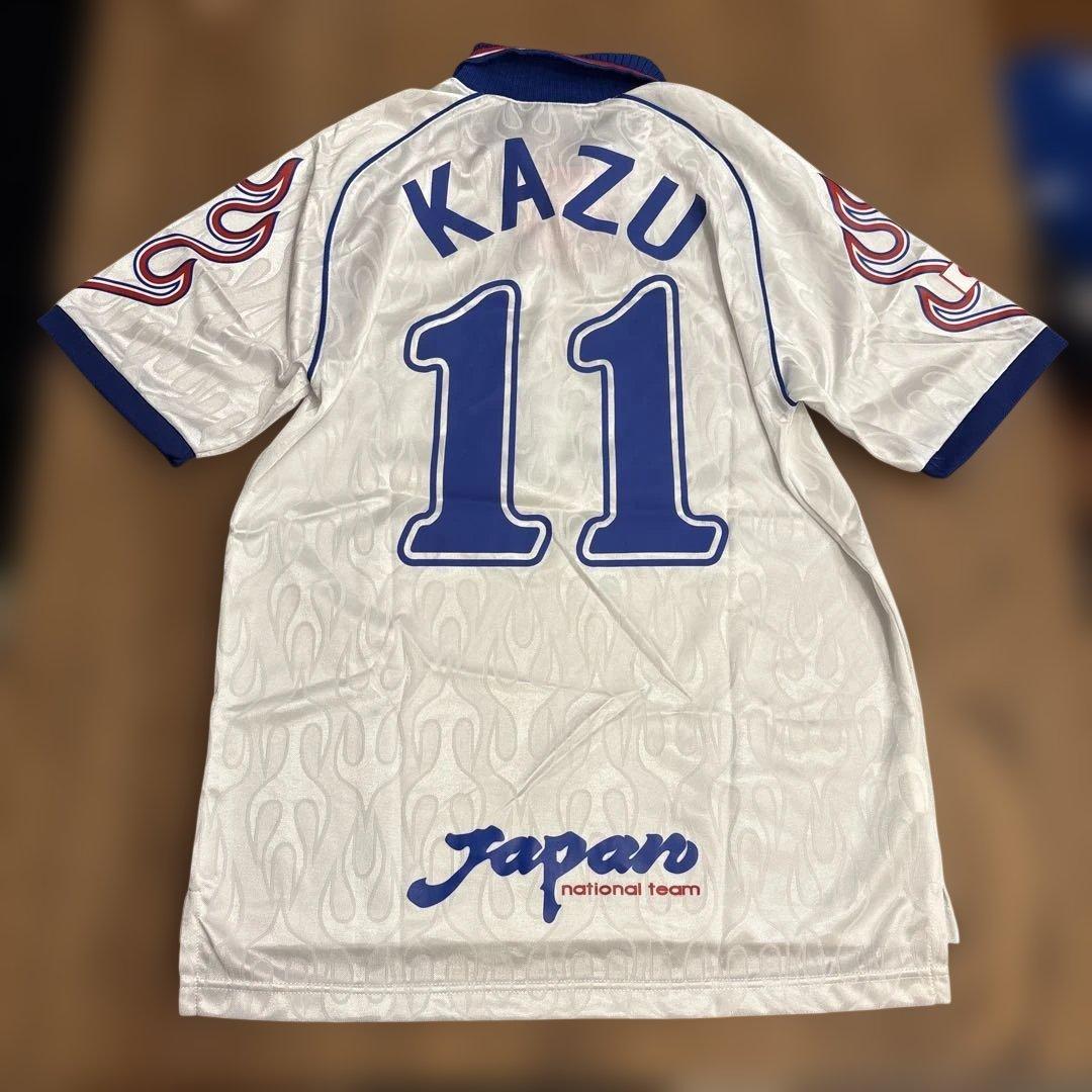日本代表　ユニフォーム　キングカズ　三浦知良選手　Mサイズ