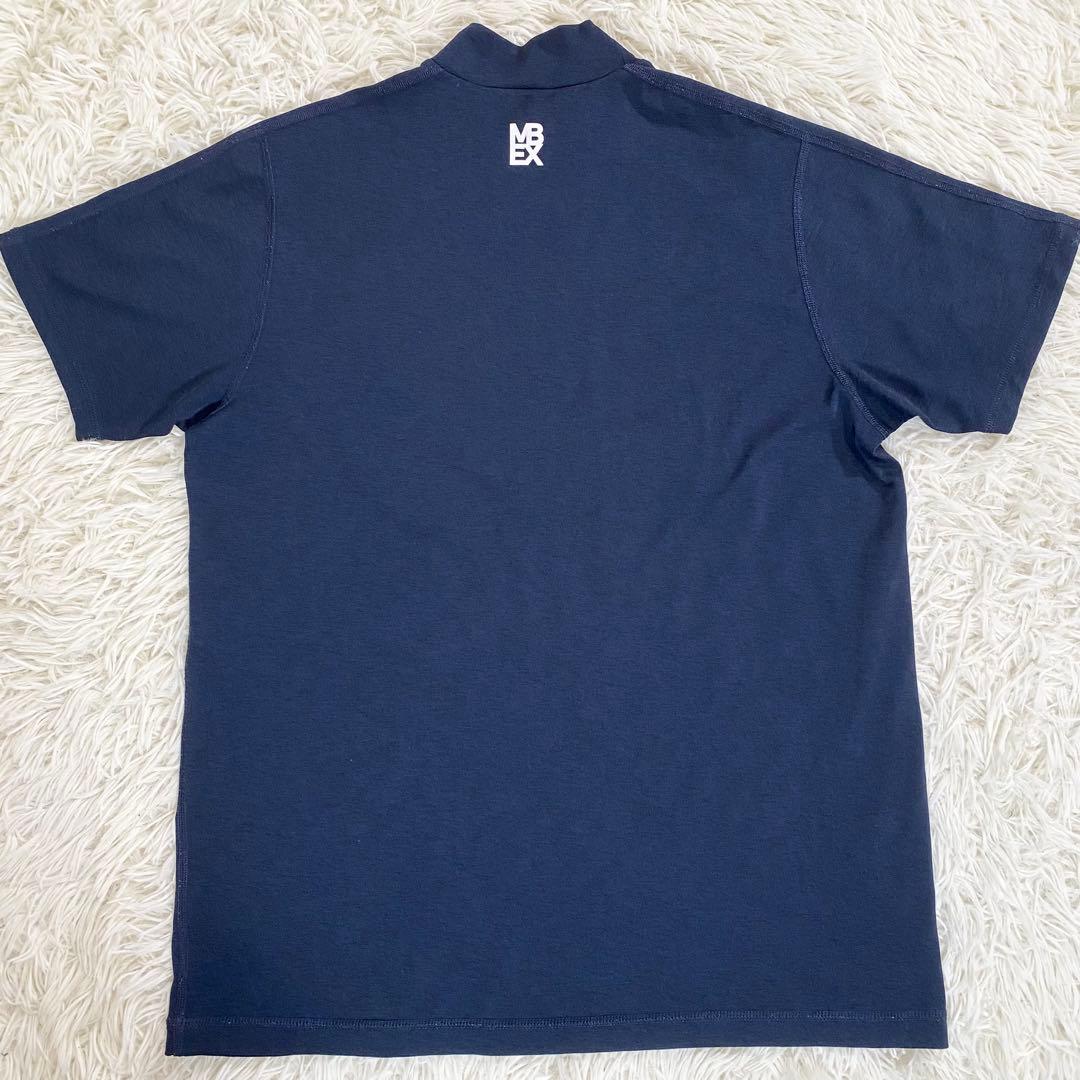 ✨美品✨マスターバニー モックネックシャツ　ネイビー　メンズ　サイズ5 L