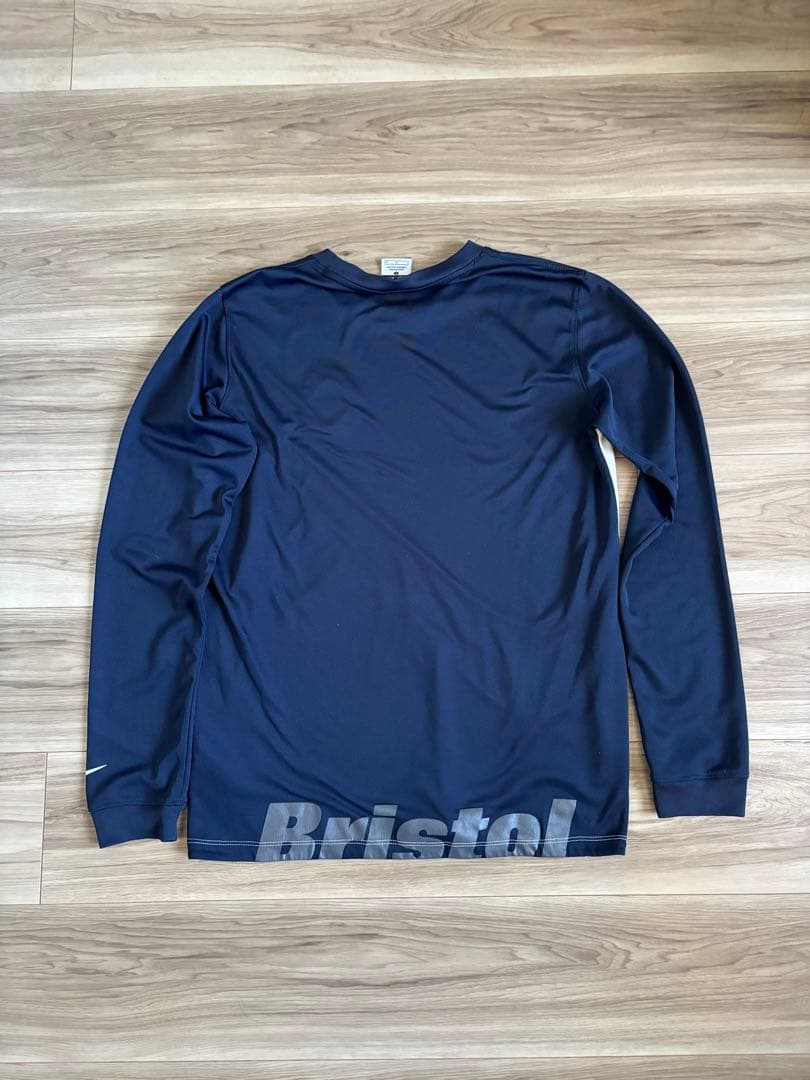 Nike Bristolコラボ 長袖スポーツシャツ ネイビー