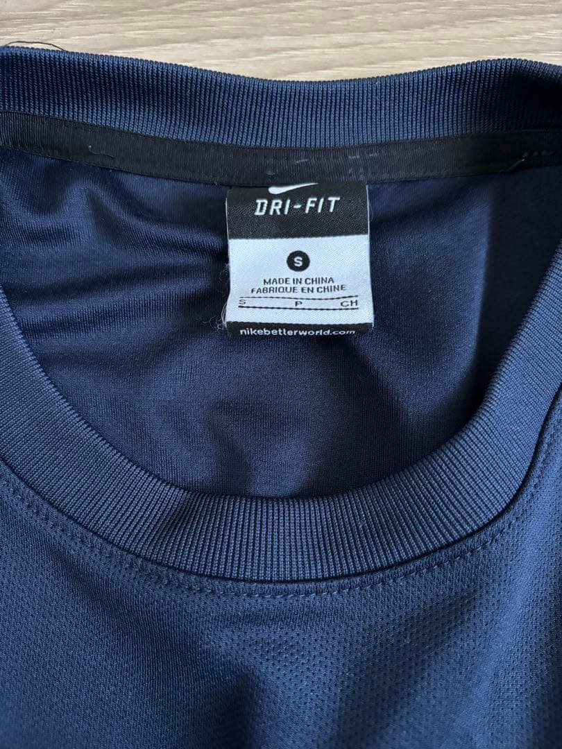 Nike Bristolコラボ 長袖スポーツシャツ ネイビー
