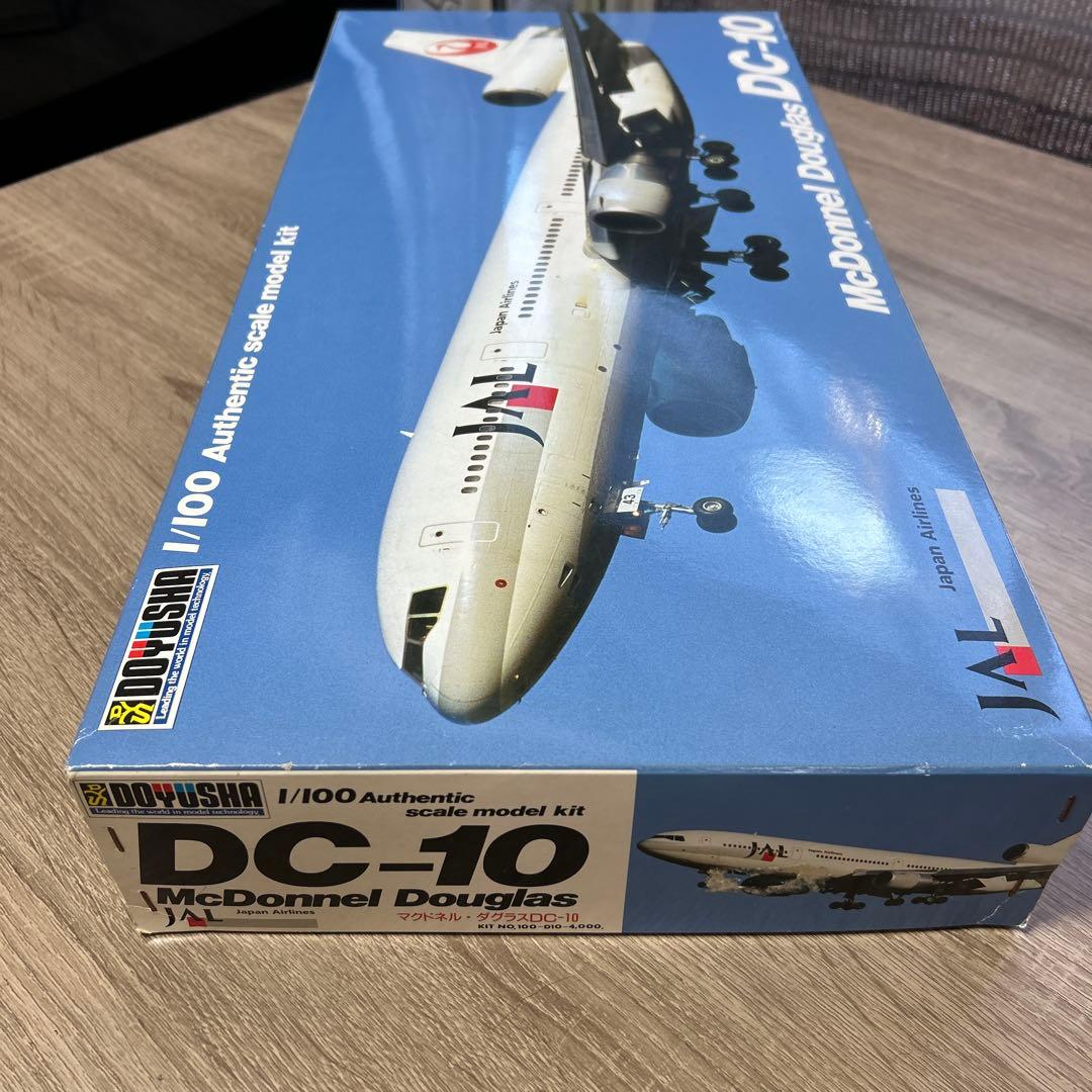 送料無料/Doyusha 1/100 日本航空 DC-10 模型