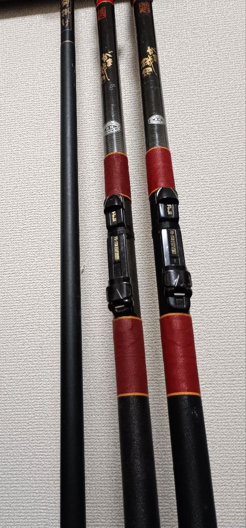 がまかつがま磯3号5.4m×２本＋がま磯荷掛け