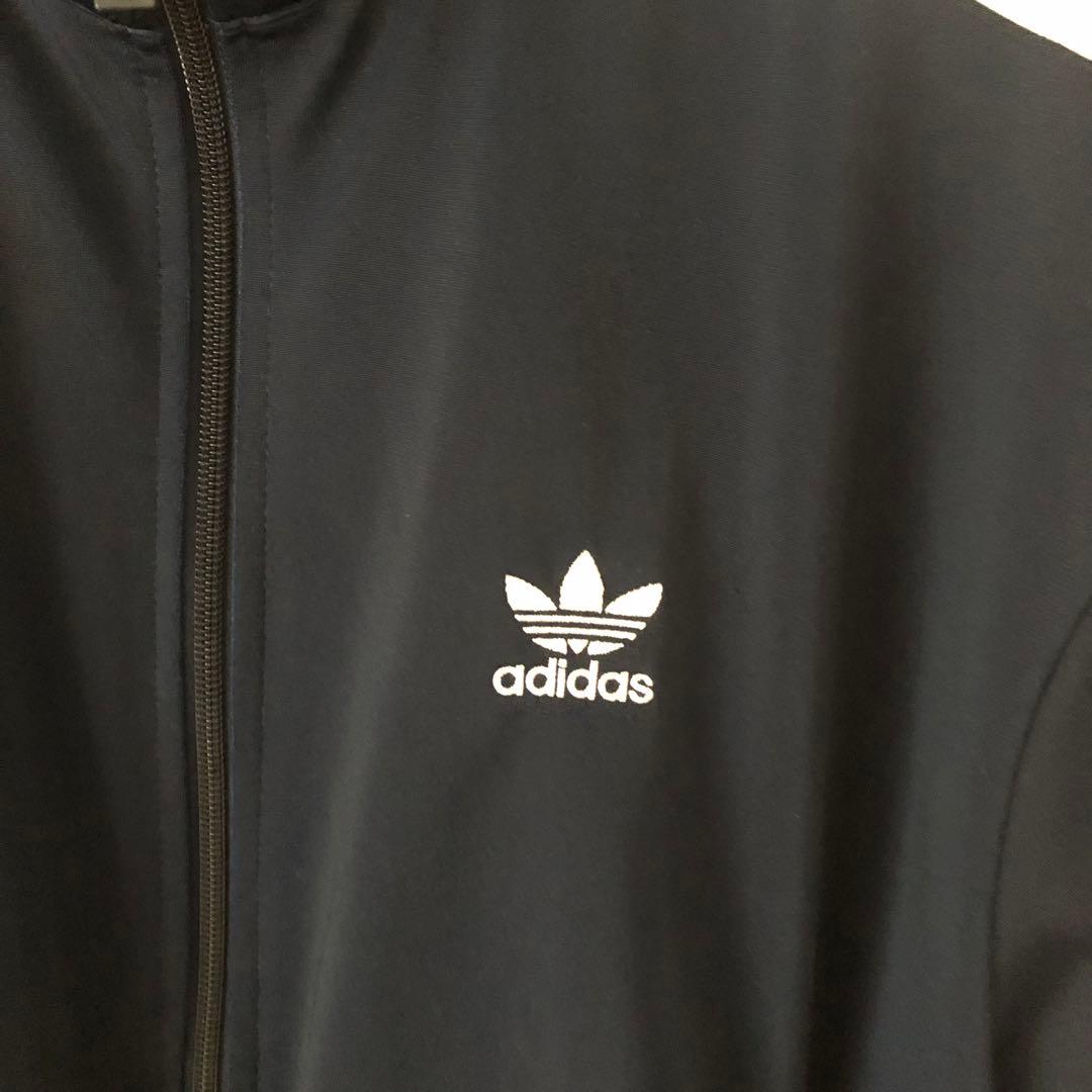 adidas ネイビー ジャージジャケット