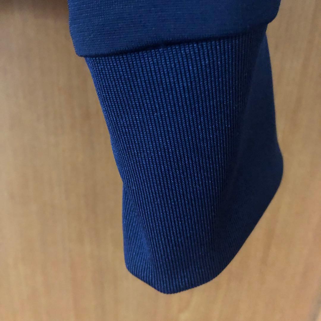 adidas ネイビー ジャージジャケット