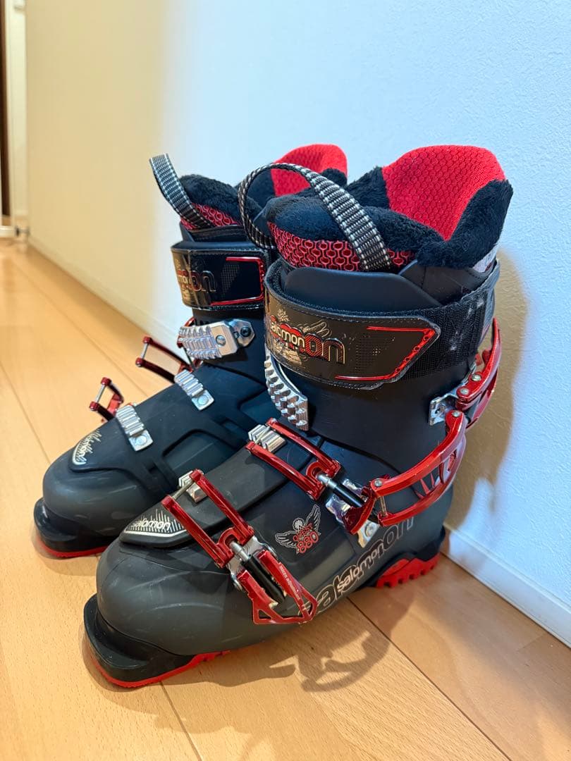 Salomon スキー板　ストック　ブーツ　3点セット