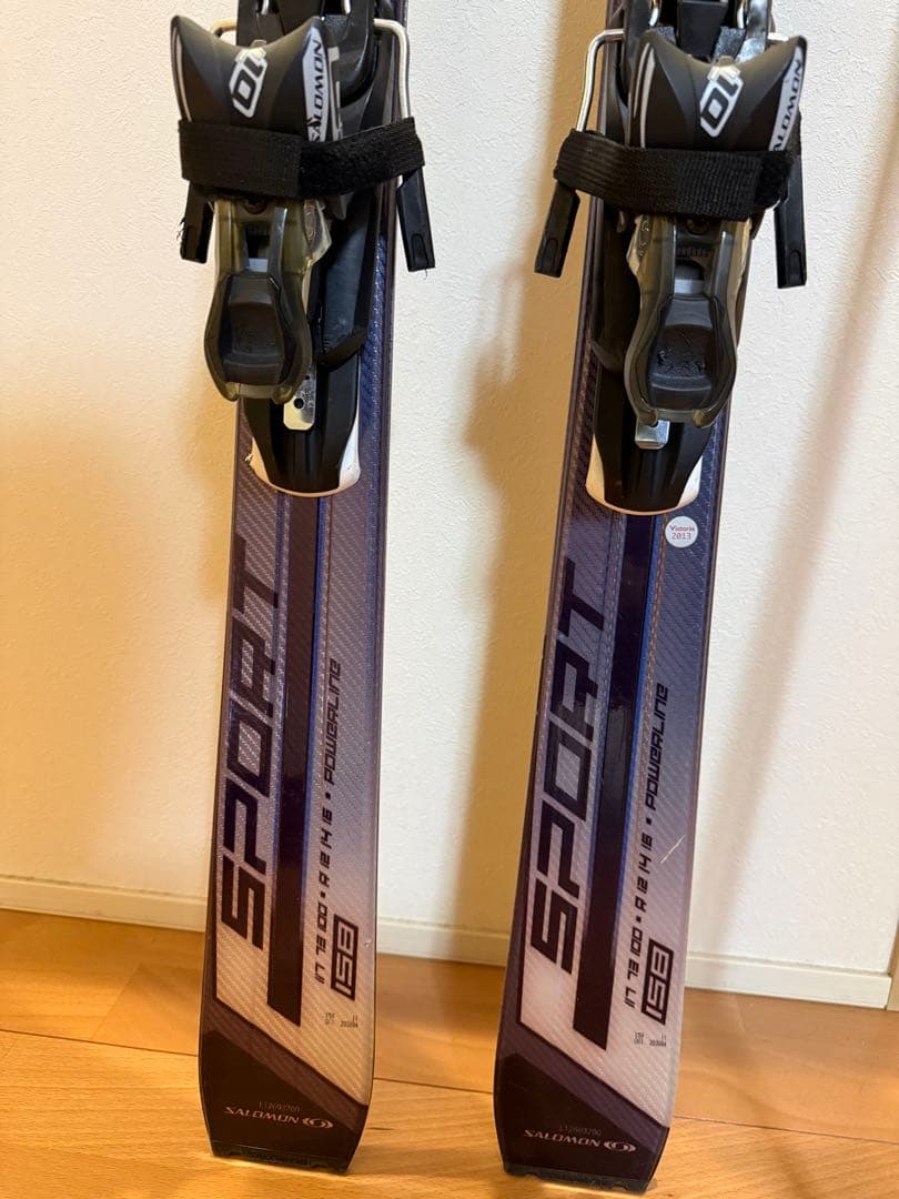 Salomon スキー板　ストック　ブーツ　3点セット