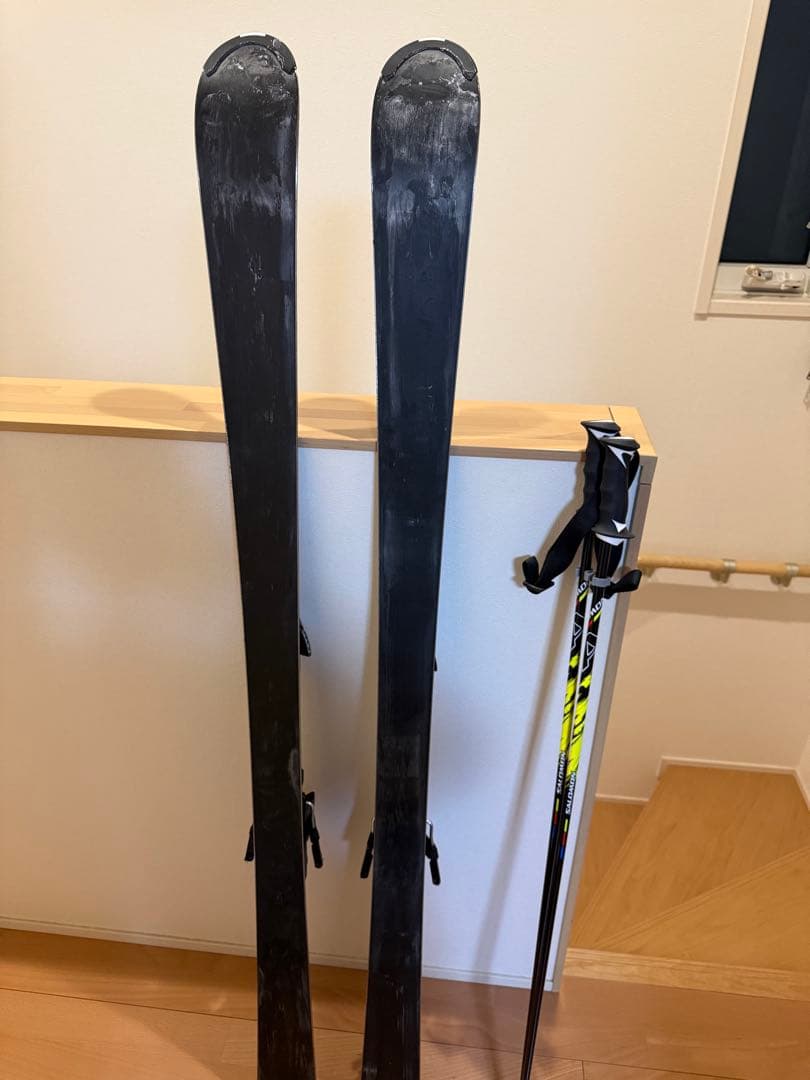 Salomon スキー板　ストック　ブーツ　3点セット
