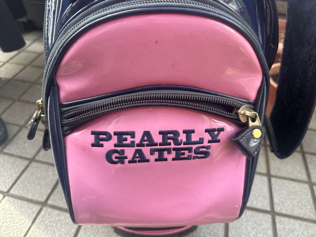PEARLY GATES（パーリーゲイツ） ゴルフバック　キャディバック　ピンク