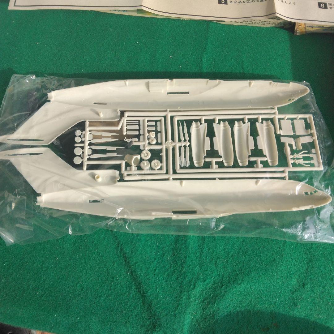 ボーイング727 1/98TWA,1/120 ルフトハンザ 　モノグラム未開封