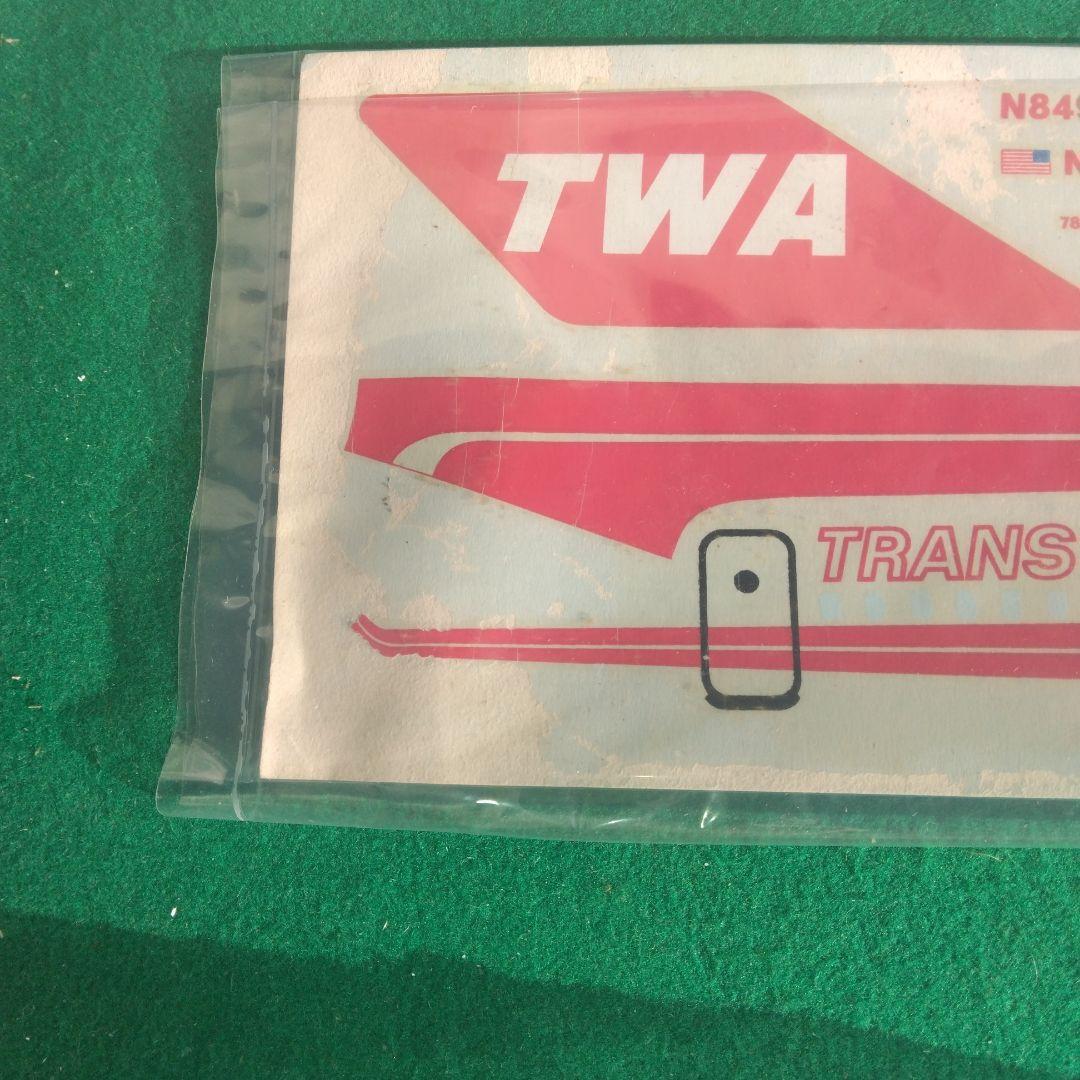 ボーイング727 1/98TWA,1/120 ルフトハンザ 　モノグラム未開封