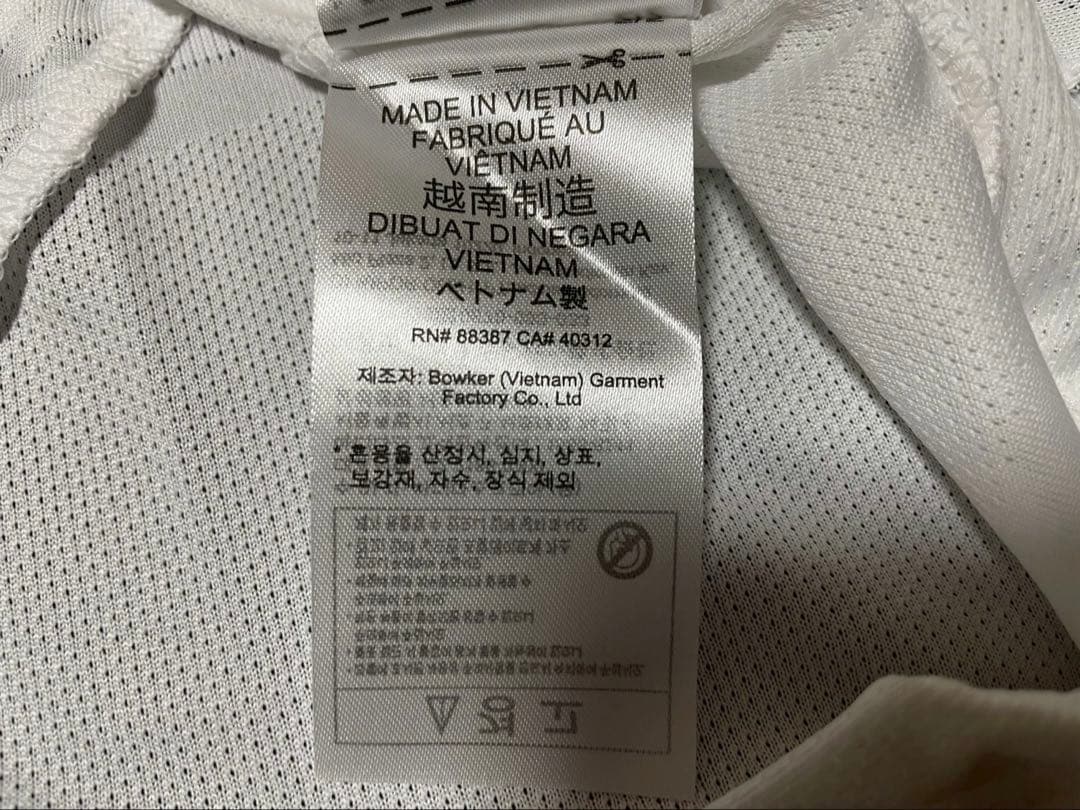 【正規品／オーセンティック】レアル24-25 ホーム #9エムバペフルパッチXL