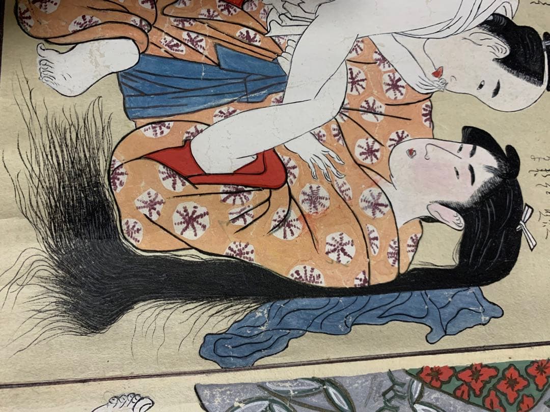 江戸 浮世絵 艶本 枕絵 肉筆 春画 7枚ukiyoe shunga 美人画