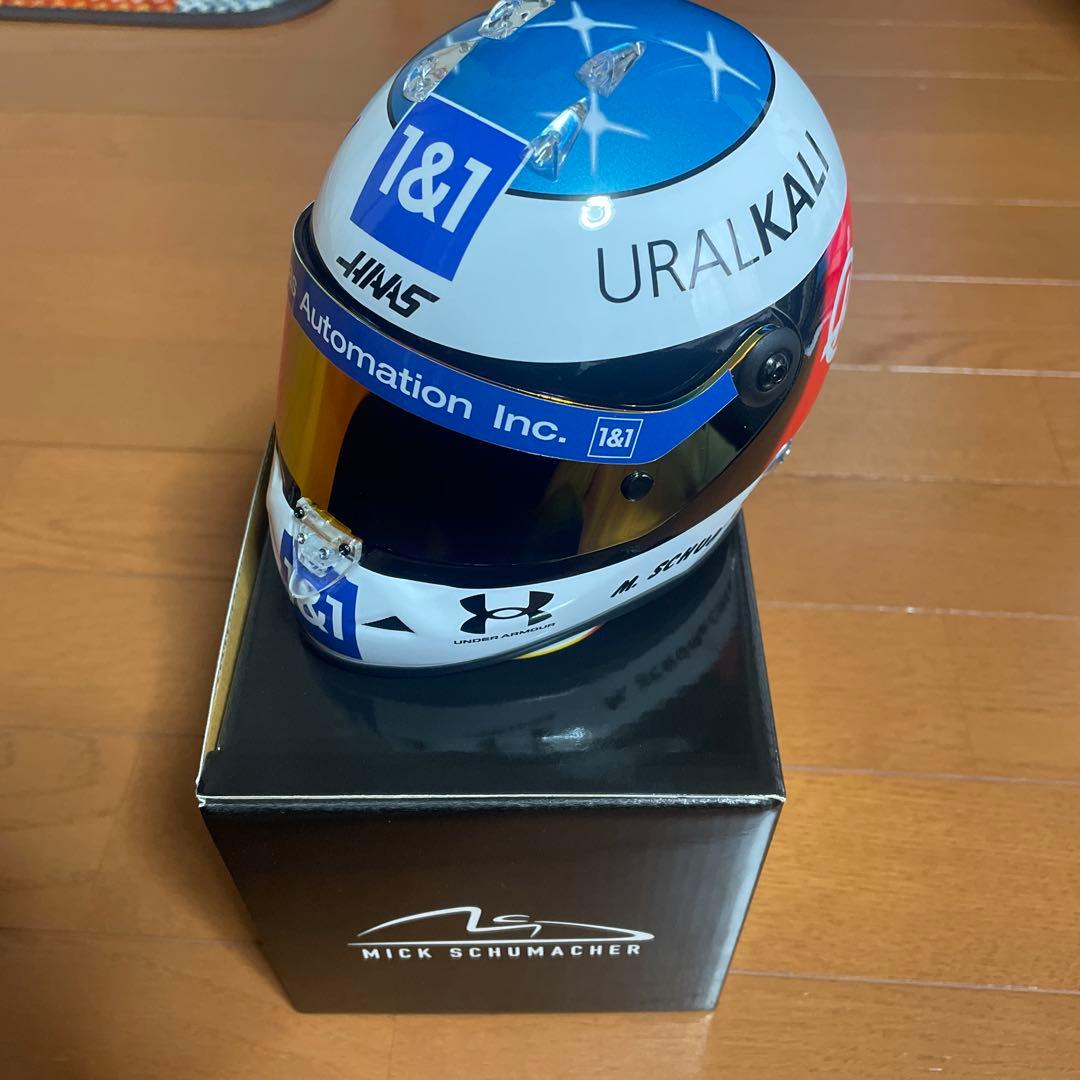 F1 2021 Mick Schumacher スパ仕様 ヘルメット 1:2