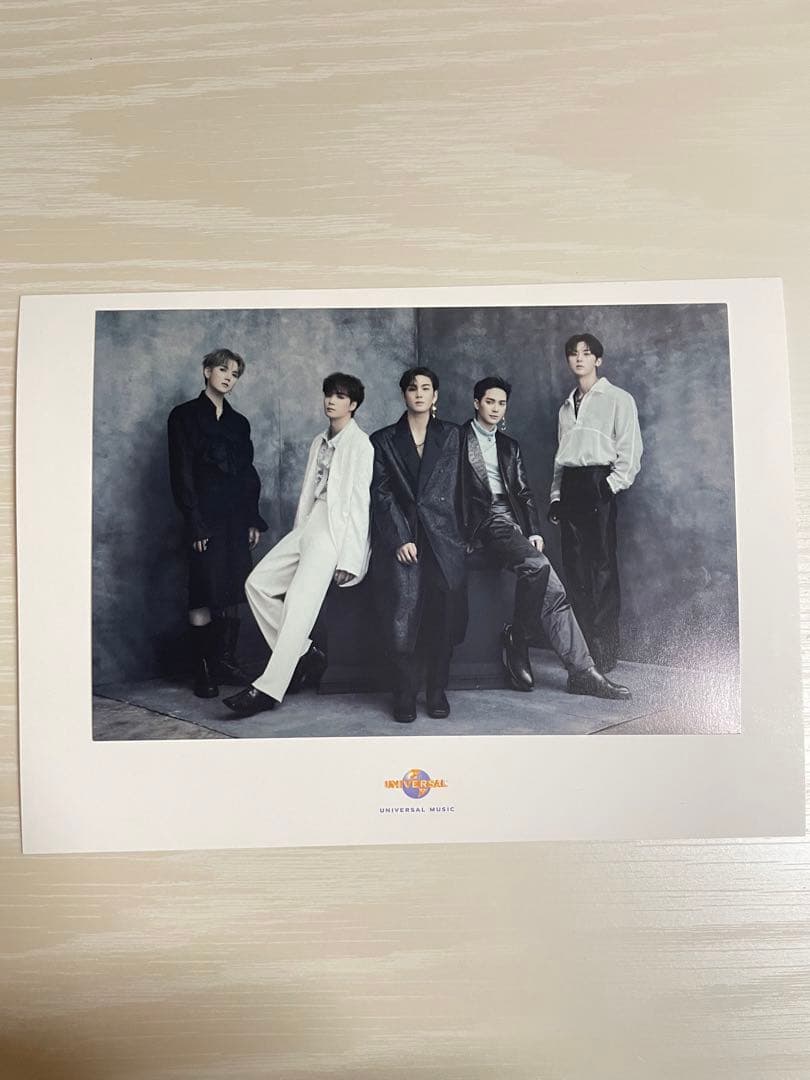 抽選 非売品 NU'EST オリジナルサインプリントポストカード