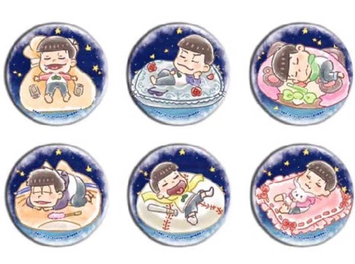 ⑥えいがのおそ松さん 01 すやきゃら 缶バッジ