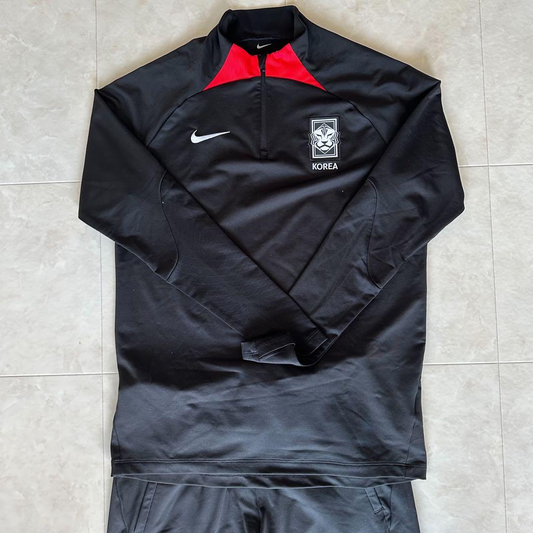 NIKE サッカー韓国代表　トレーニングウェア上下セット