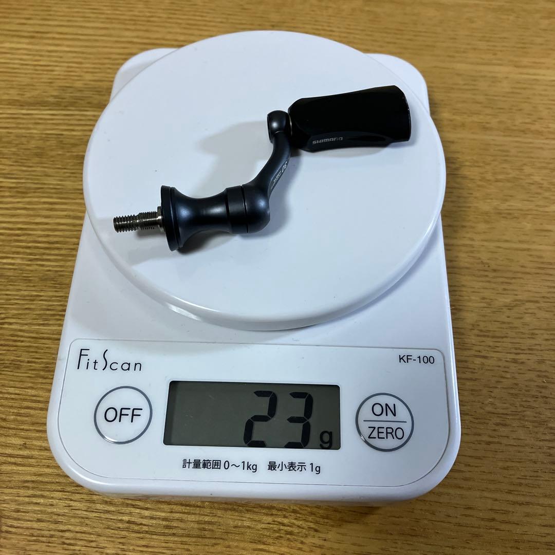 美品　夢屋　センシティブショートハンドル　30mm アルミノブ　スタンド