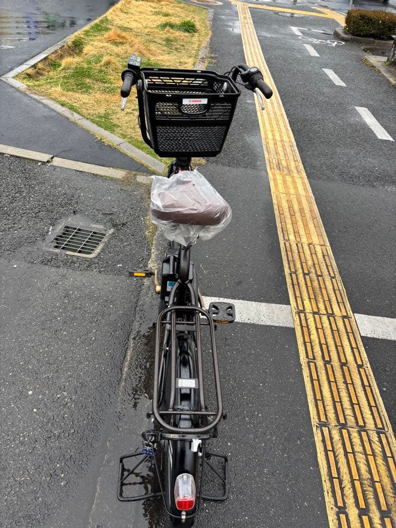 076中古YAMAHA電動アシスト自転車　6.2Ah 大阪
