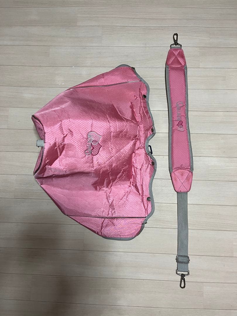 ゴルフ quincy 可愛いピンク レディース pinkキャディバッグ