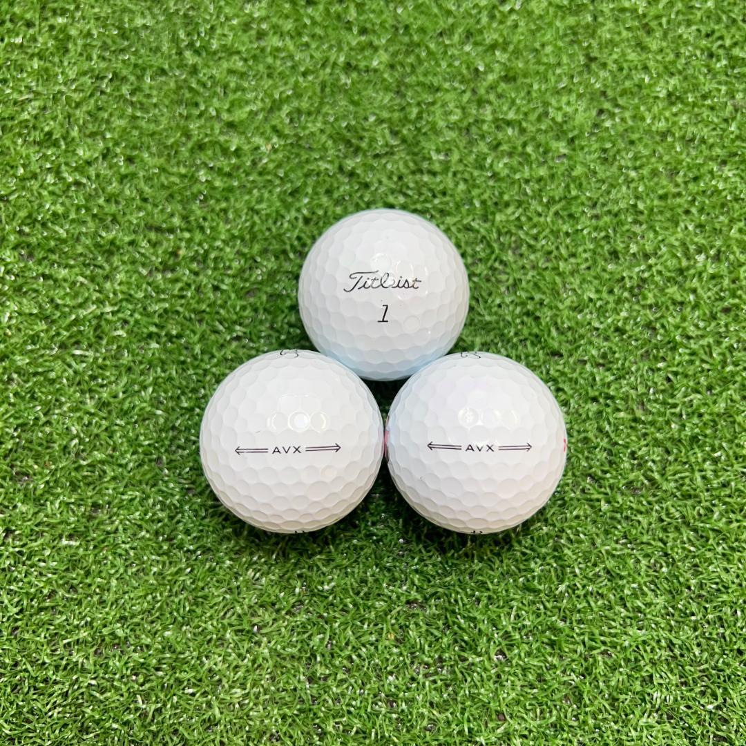 【S89】Titleist AVX 白 22年 ロストボール 24球