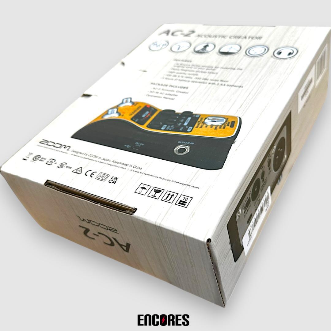 ZOOM AC-2 Acoustic Creator プリアンプ/DI