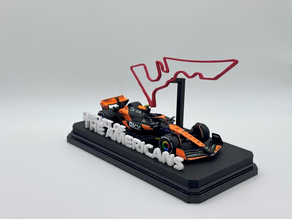 【K】ブラーゴ 製 サーキット4種　ジオラマ ケース付き