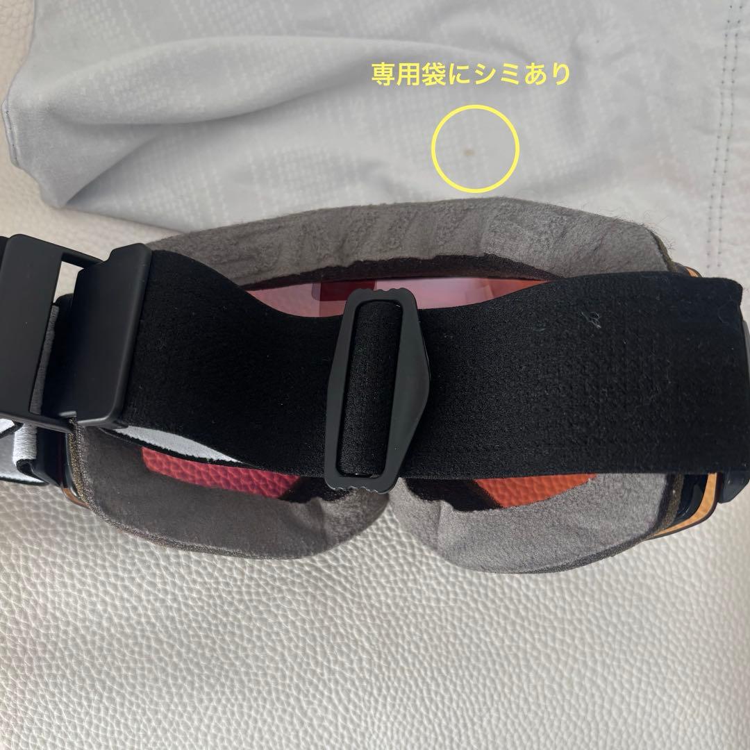 美品】SMITH スノーボードゴーグル chromapop ブルー　ローズ