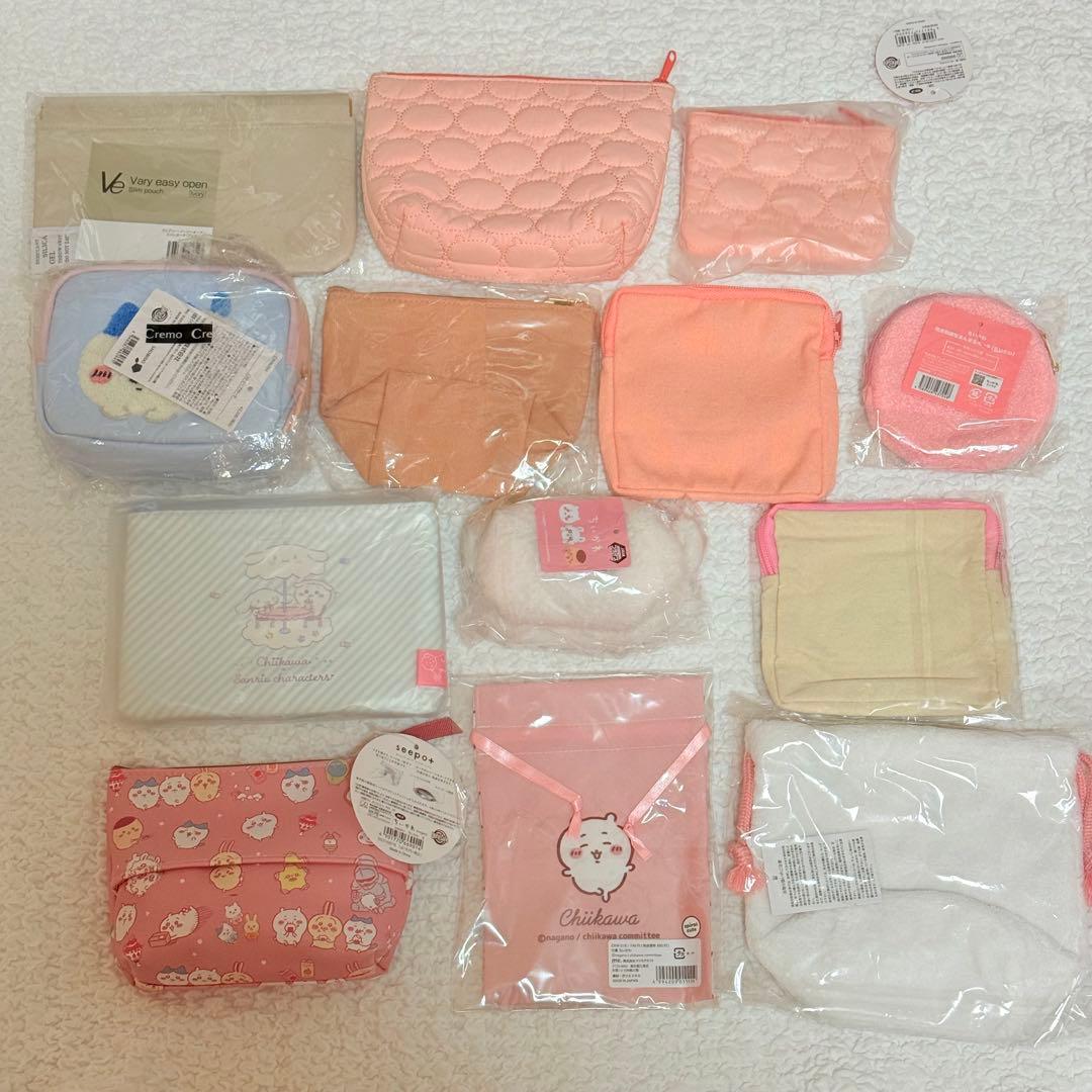ちいかわ 公式 ポーチ 巾着 まとめ売り セット