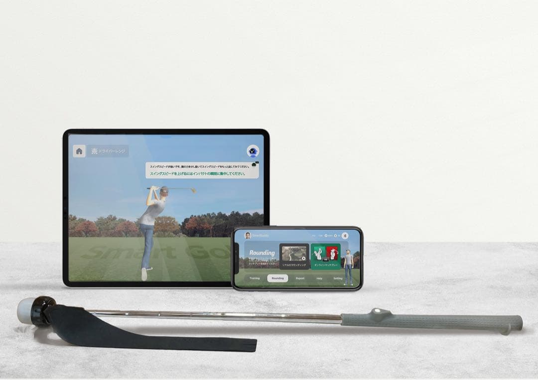 【日本公式】SMARTGOLF AIスイング分析トレーニングクラブ