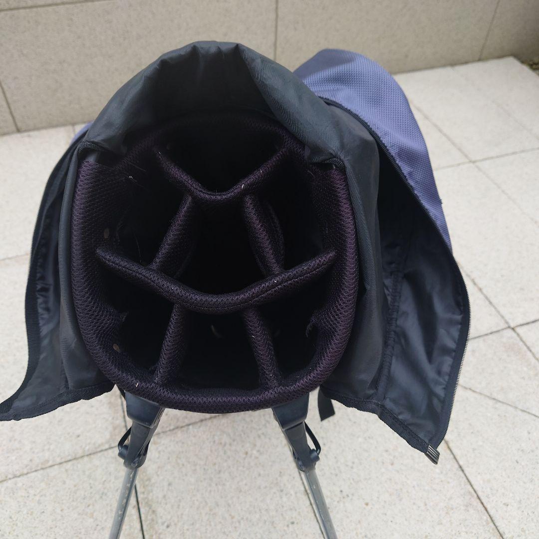   ネイビー キャディバッグ