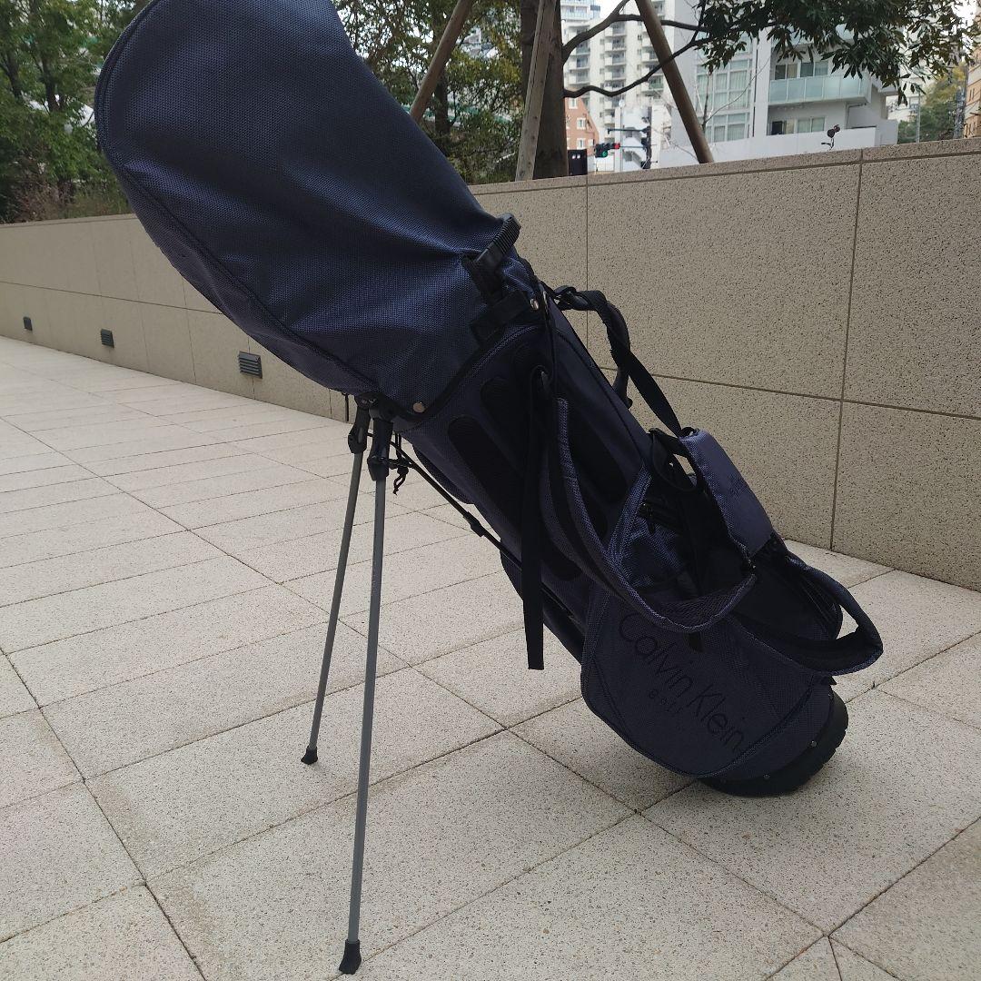   ネイビー キャディバッグ