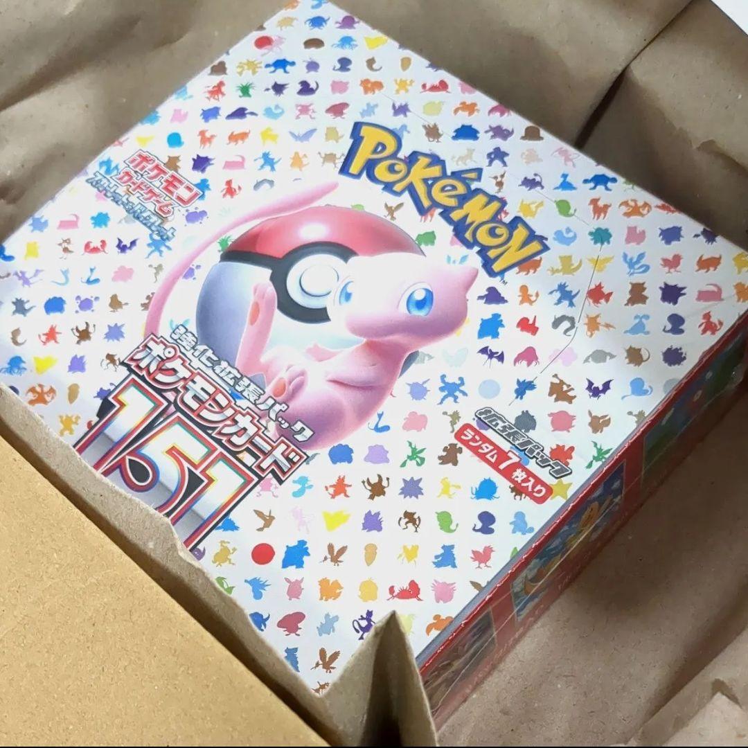 【未開封/シュリンク付き】ポケモンカードゲーム ポケモンカード151 BOX