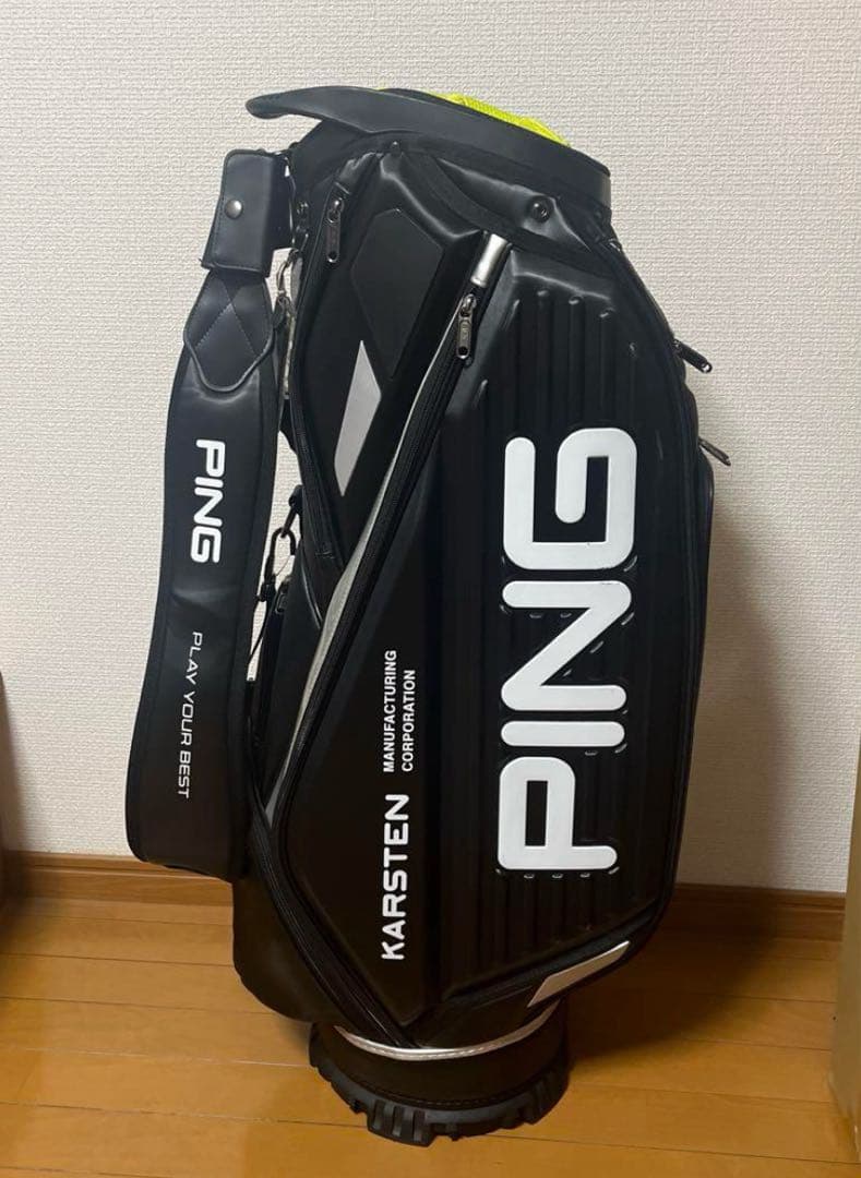 ピン PING オーセンティックワン キャディバッグ　ブラックです