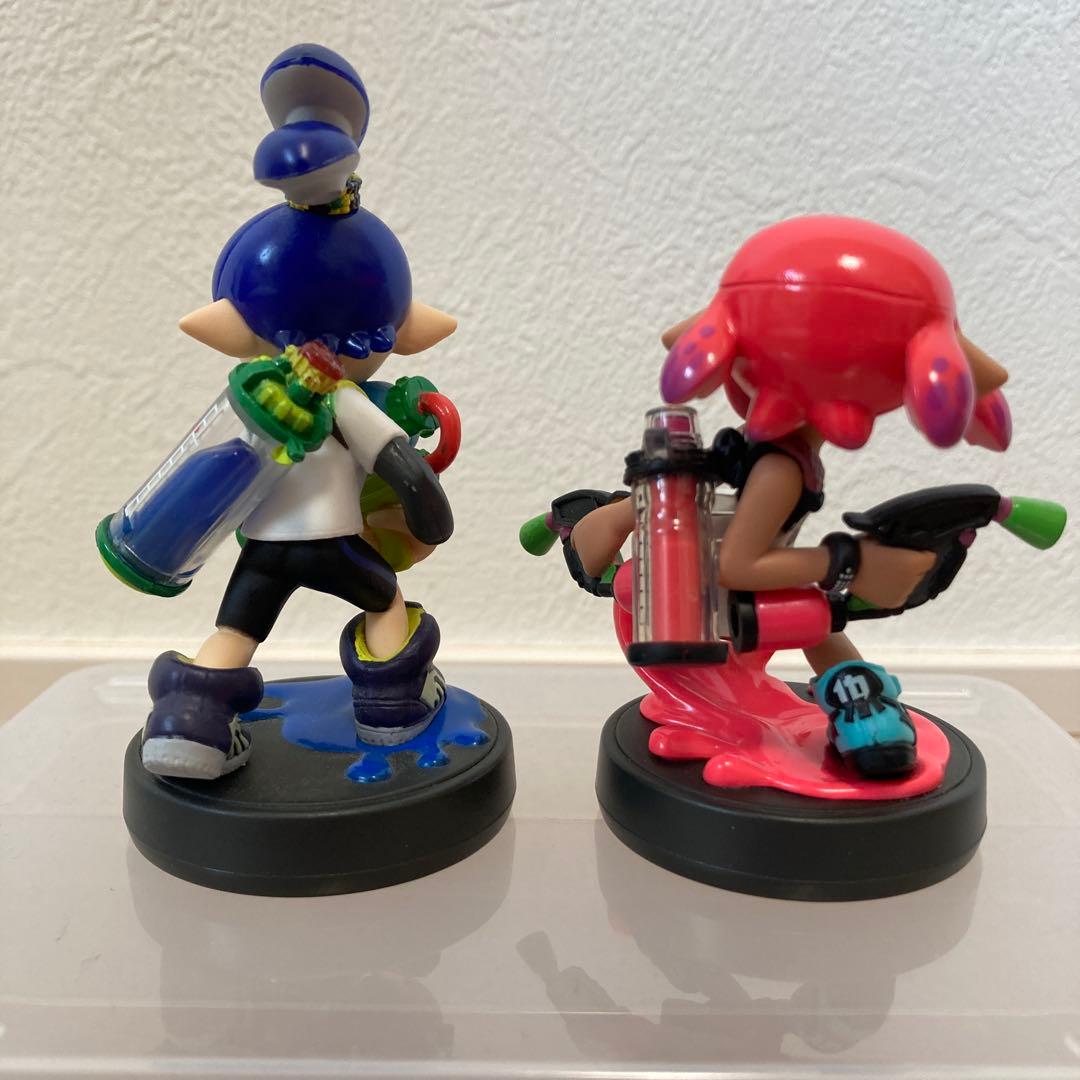 スプラトゥーン amiibo 動作確認済 シオカラーズ タコ等 マリオ30th