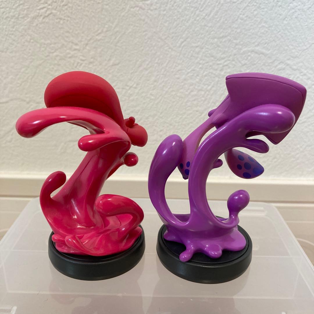 スプラトゥーン amiibo 動作確認済 シオカラーズ タコ等 マリオ30th