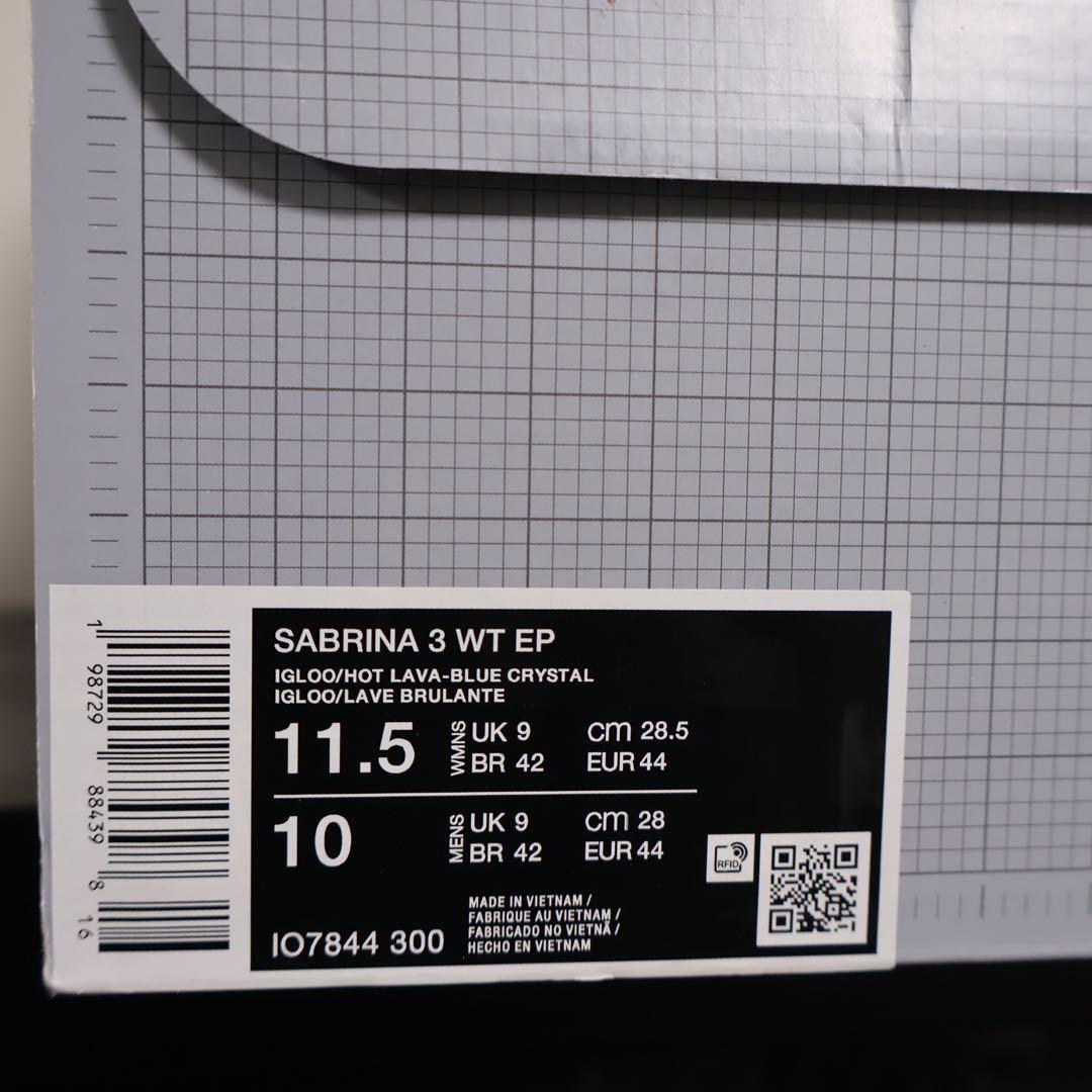 シューズ(男性用) NIKE WHAT THE SABRINA 3 28.5cm