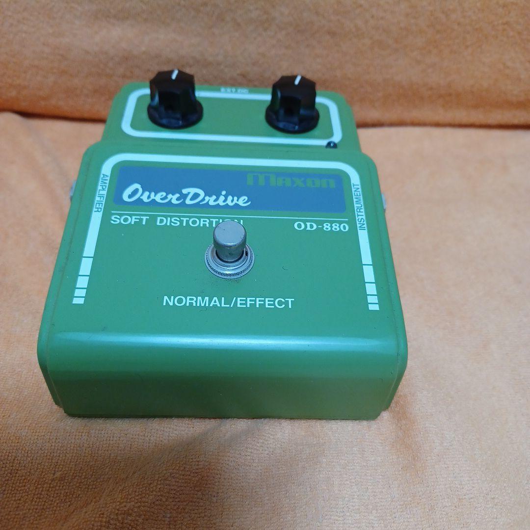 Maxon OD-880 オーバードライブ　復刻版の初期
