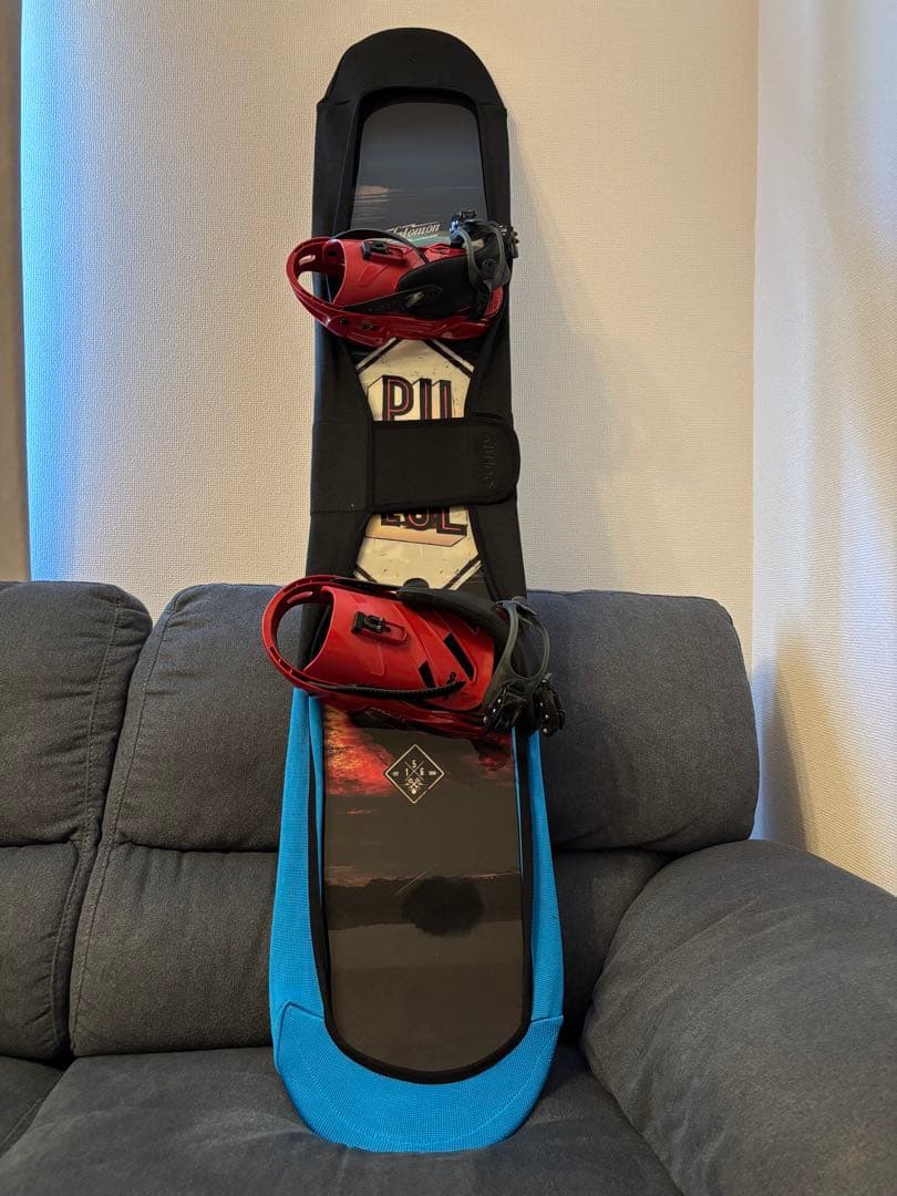 Salomon Pulse スノーボード 赤バインディング