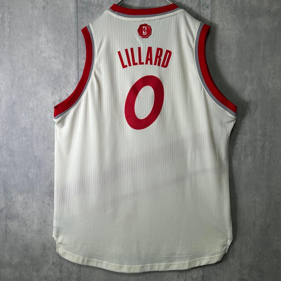 adidas NBA ブレイザーズ リラード ユニフォーム XL #0